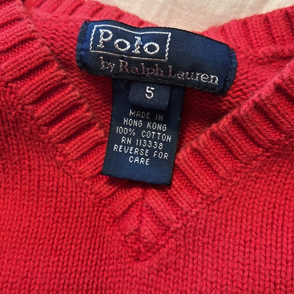 2 polo size 5 sweater vests - Picture 4 of 5